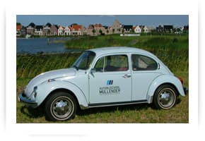 VW kever Autorijschool Mullender.